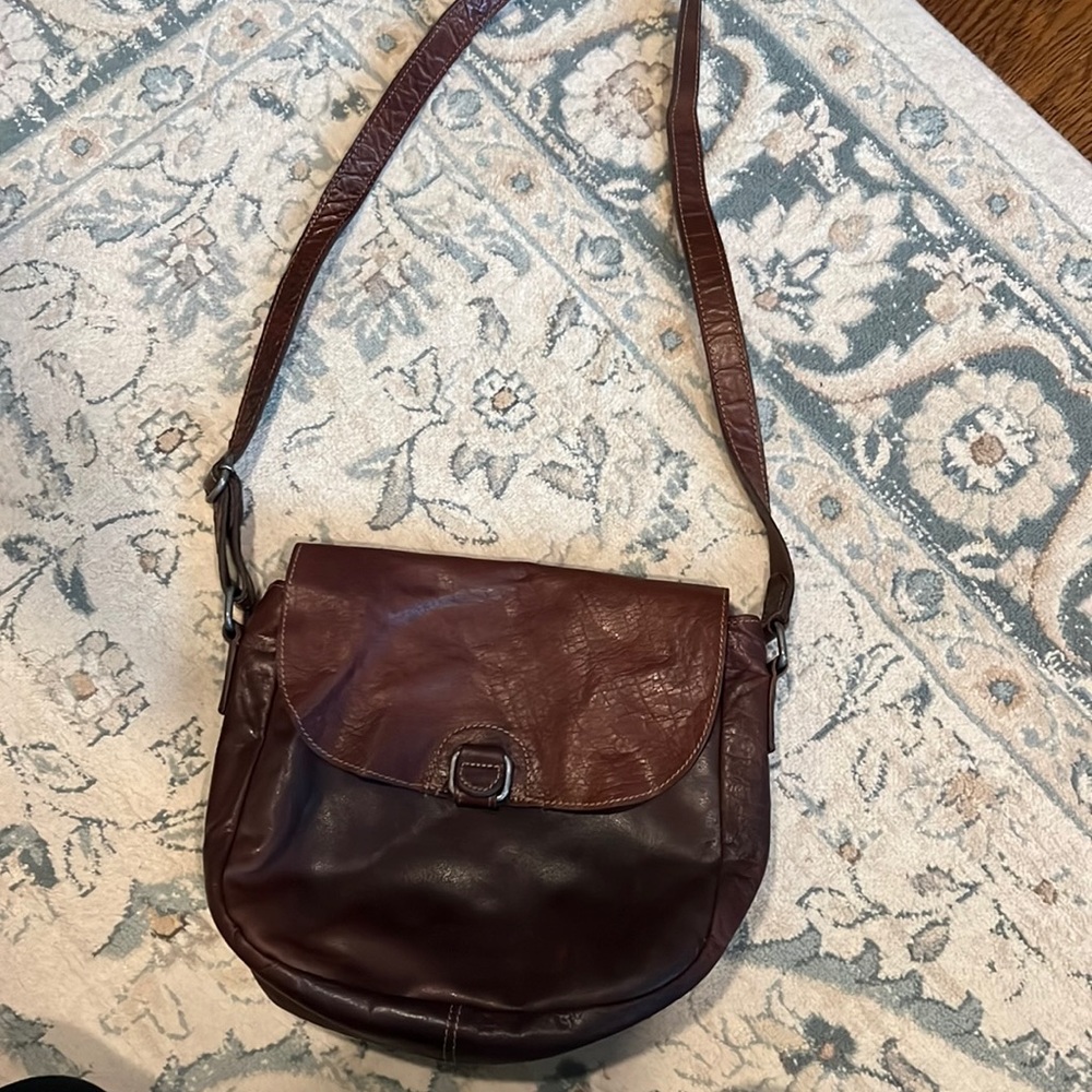 Jack George’s Genuine Leather Crossbody Purse
